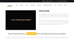 Desktop Screenshot of pranavmotionpictures.com